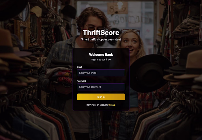 ThriftScore - AI that tells you if thrift finds are worth bu...