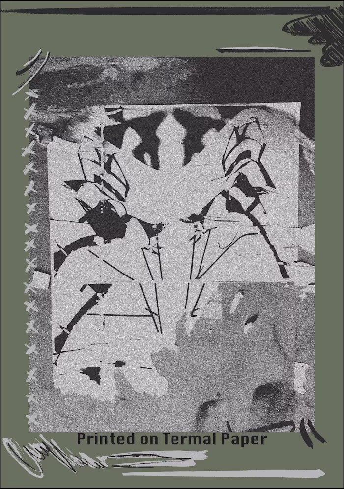 “Printed on Thermal Paper” Dual renderings examining the rel...