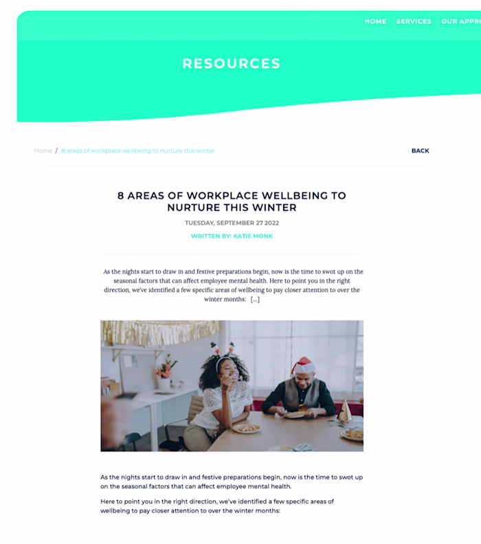 Copywriting for Luminate