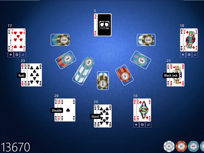 Black Jack Learning & Gaming Simulator