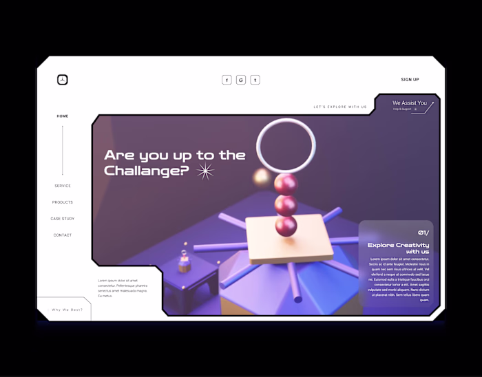 Landing Page Design 