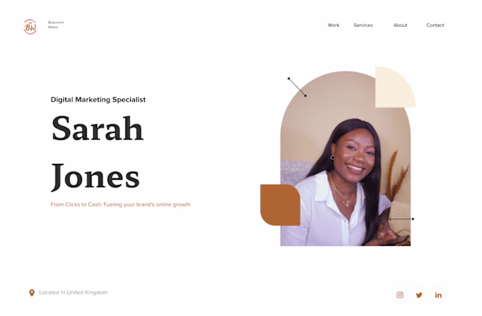 No-Code Website Creation for a Digital Marketing Specialist