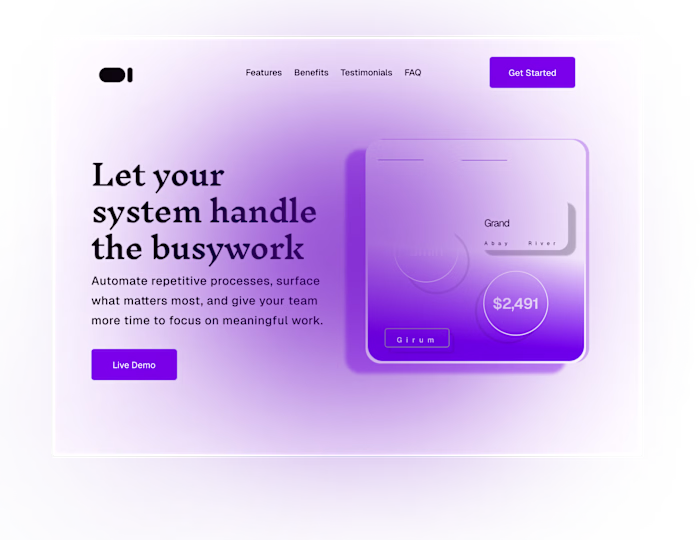 Hero Design in Figma