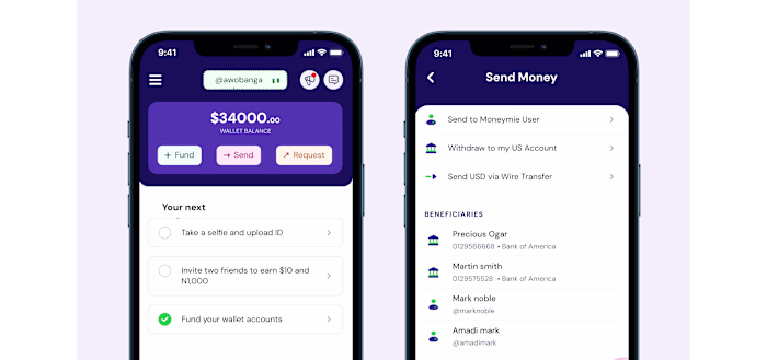 Moneymie Platform Enhancement Project
