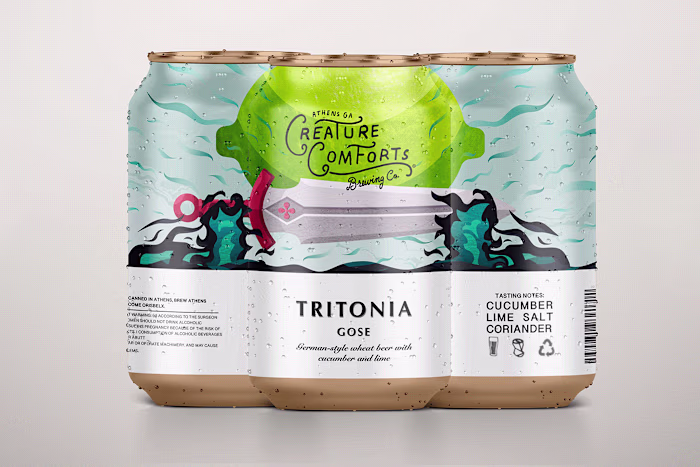 Creature Comforts Beer Label Redesign :: Behance