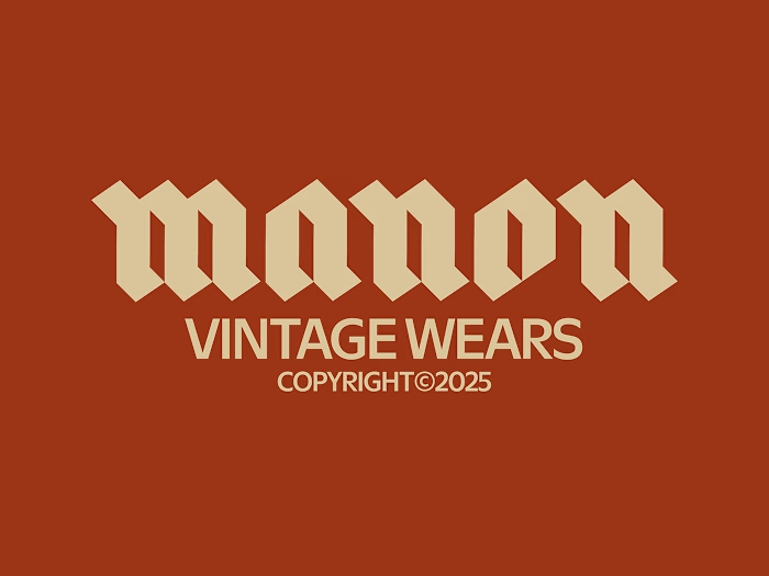 Manon Vintage Wears- Brand Identity Design