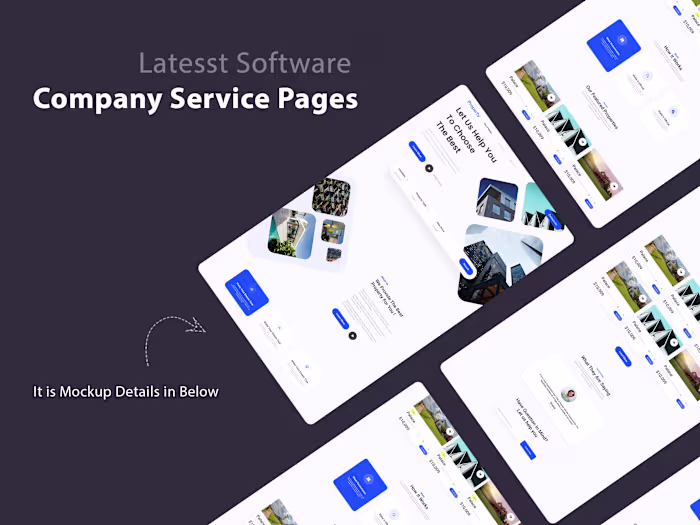 Real Estate Property Website Redesign 