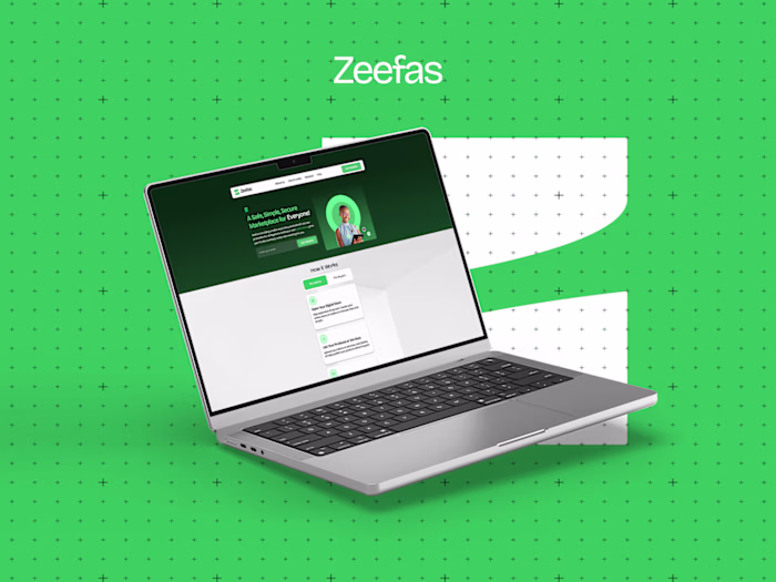 Shots from Zeefas brand identity sprint
