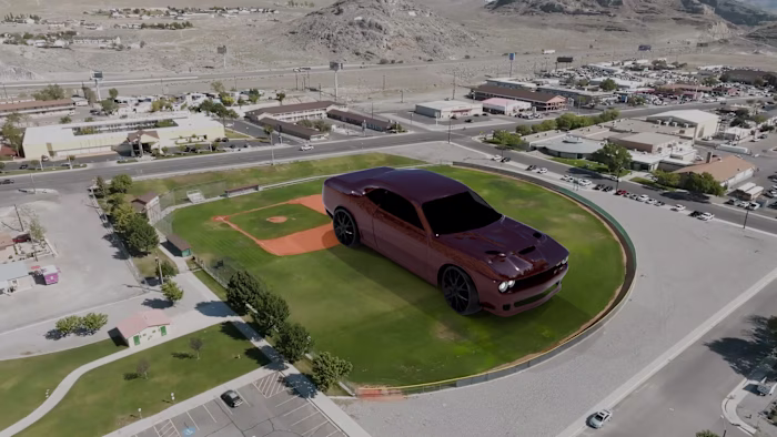 CGI Ads for Dodge Challenger Using Blender 3d