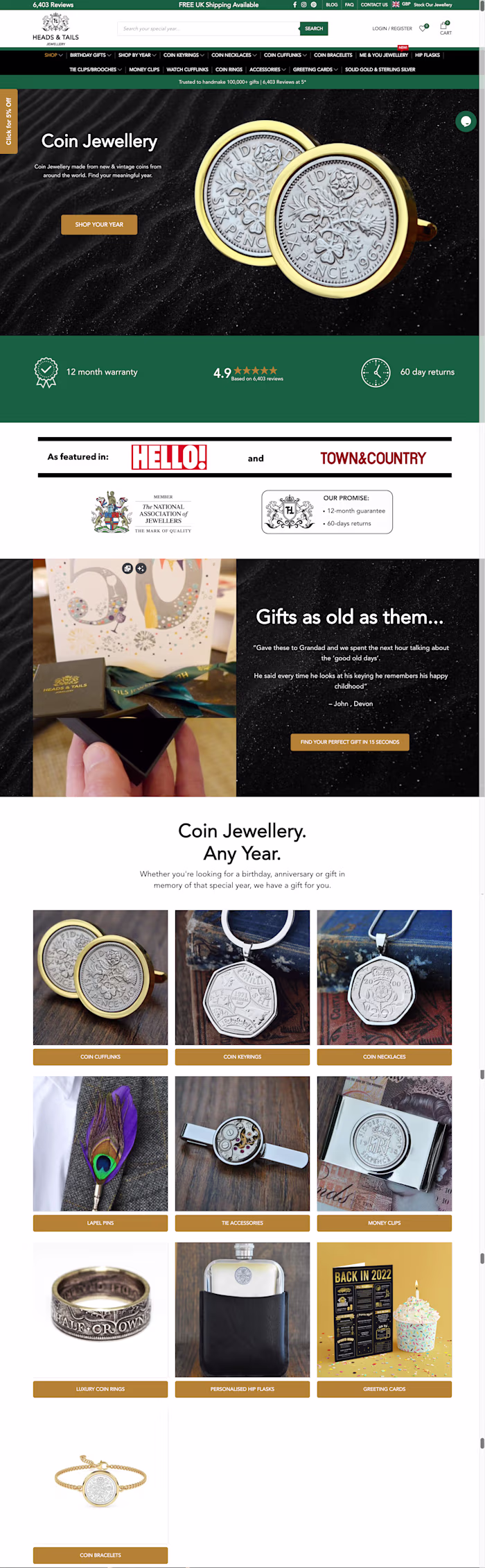 Heads and Tails Jewellery Store