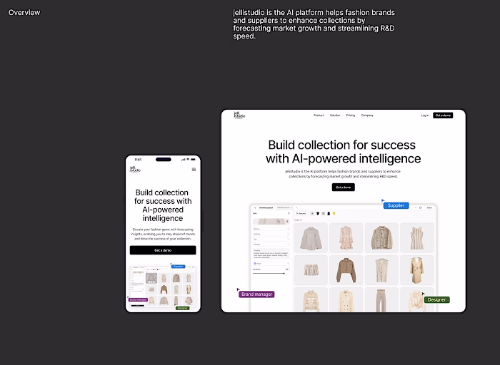AI platform｜Website Design｜Jellistudio 