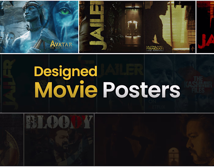 Designed Movie Posters - Publicity Designs :: Behance