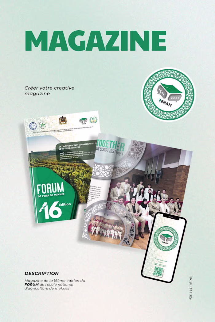 Magazine & File Layout Design for Professional Presentations