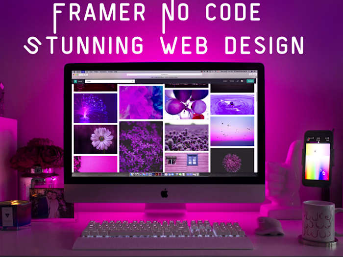 Custom Website Design Using Framer