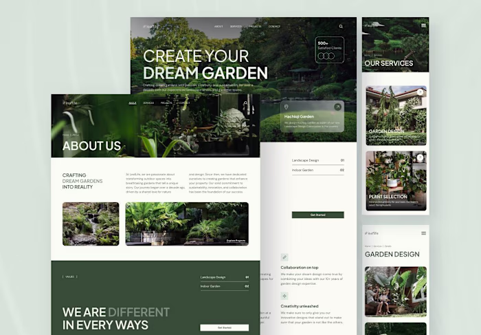 Garden Landscape Design Service Framer