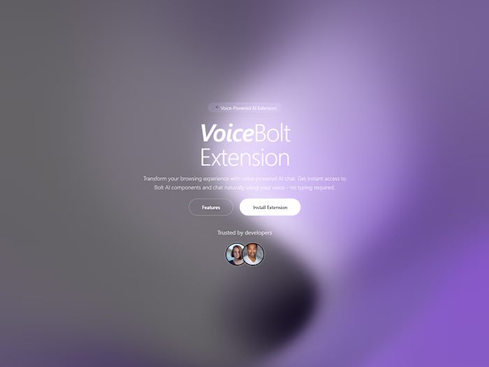 VoiceBolt - Voice AI Chrome Extension