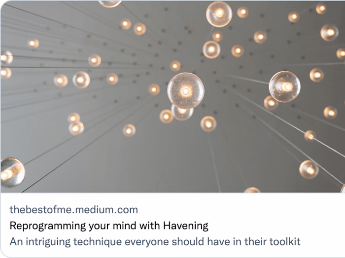 A Review of the Havening Technique