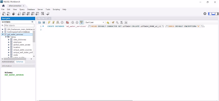 MySQL Projects 
