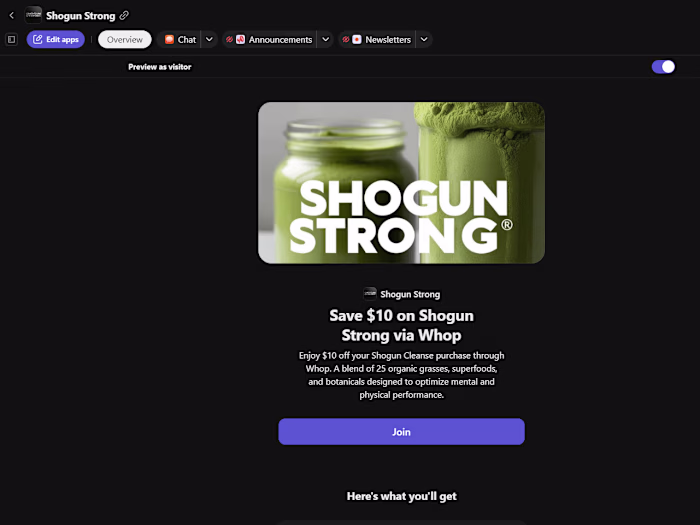 Shogun Strong