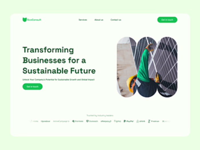 Sustainable Firm Website