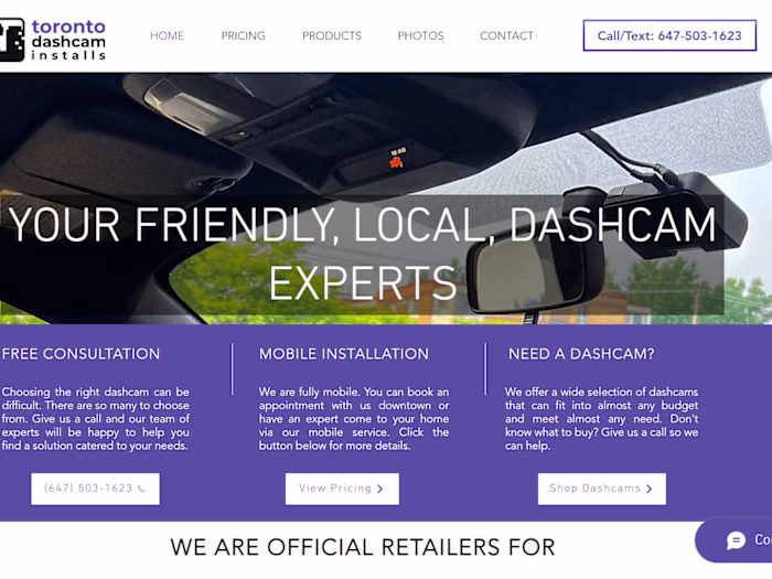 Toronto Dashcam Installs