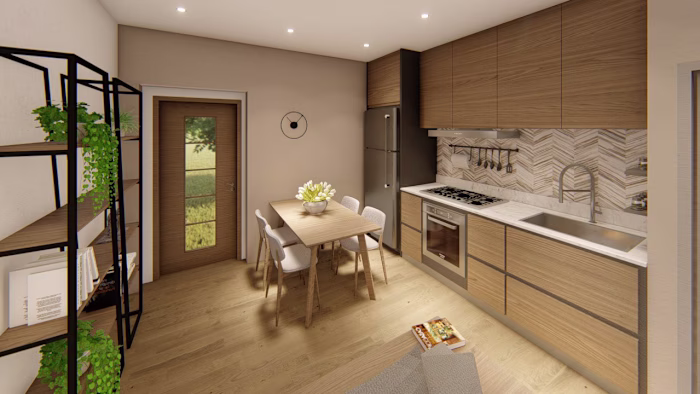 Apartment Design Proposal (GroundLevel) - Milan Project :: Beha…