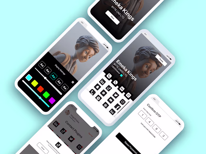 Digital Contacts Web App