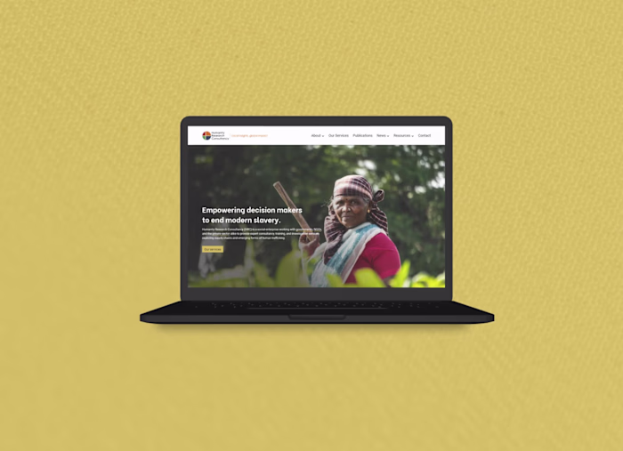 Webflow development for a social enterprise with custom code