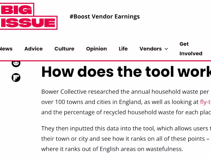 DATA JOURNALISM: England’s least wasteful towns and cities 