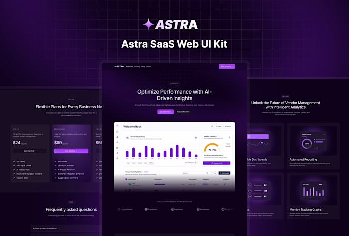 Astra - Web Design & Framer Development