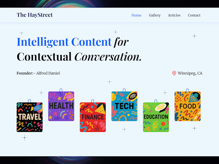 The HayStreet Multi-Niche Blogging Platform