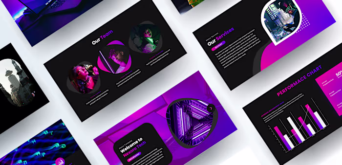 Strategic Presentation Design for a Tech Startup