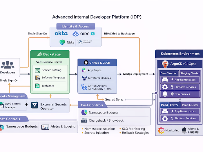 Development of Internal Developer Platform for leketech