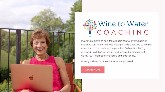Kajabi Website Build and Launch for Alcohol Freedom Coaching