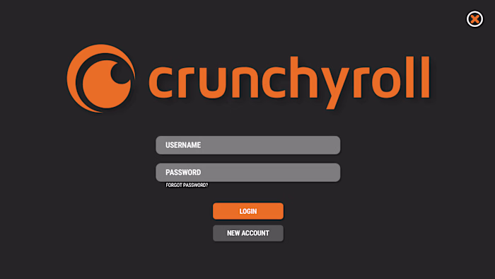 Crunchyroll TV App Redesign