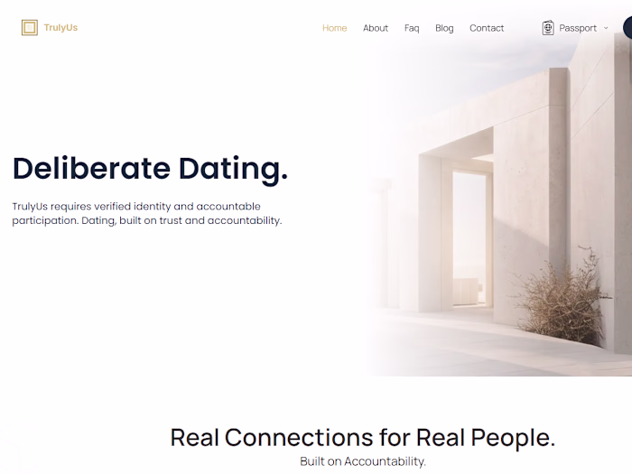 TrulyUs - Deliberate Dating with Integrity