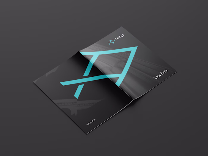 A4 Proposal design for law firm called Tethys