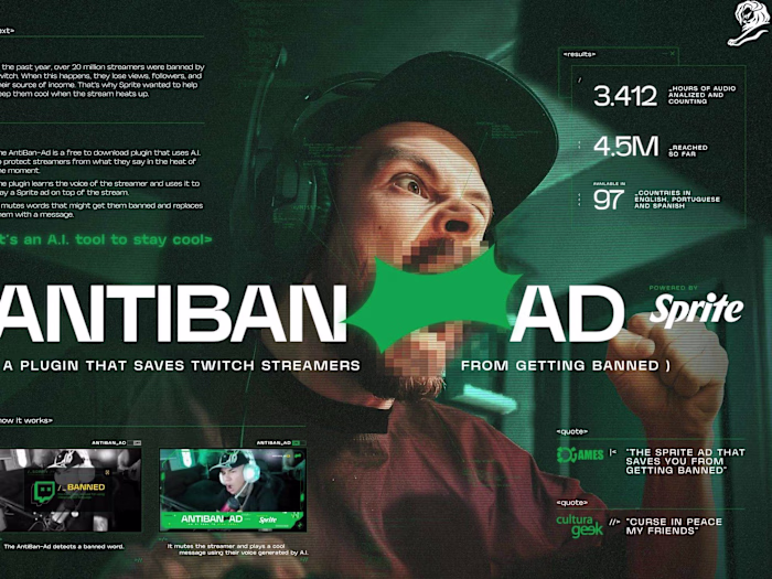 SPRITE - AntiBan Ad - GUT - Case Study