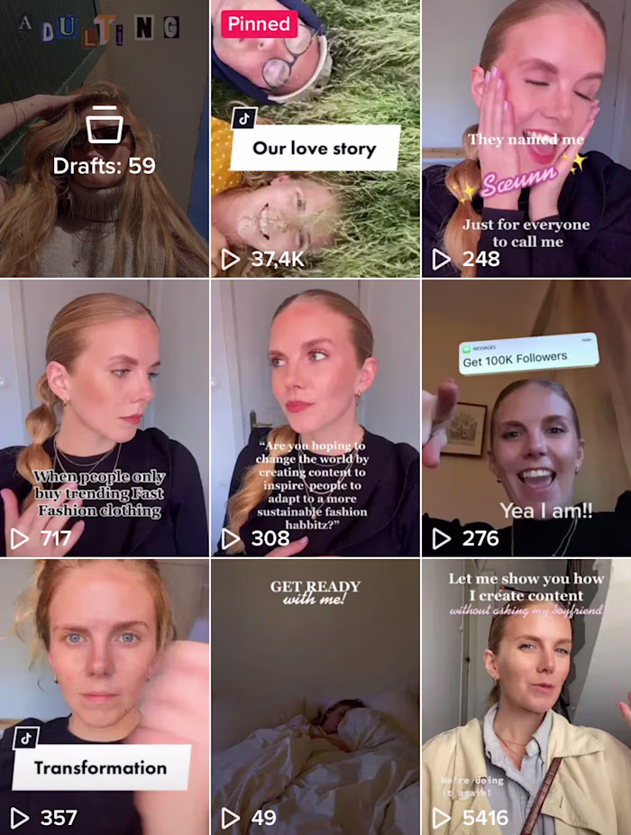 TikTok Content Creator 