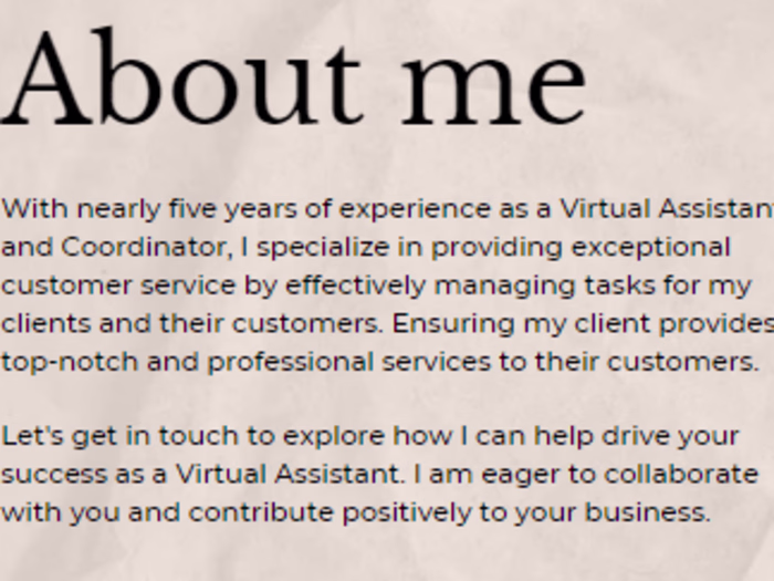 Virtual Assistance 1