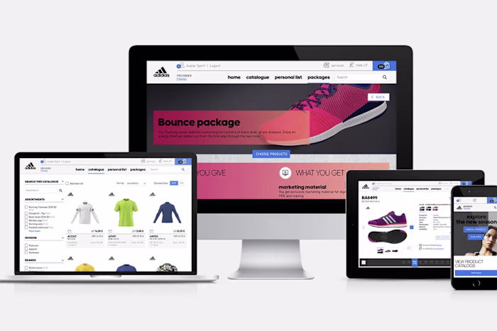 Adidas . Order and Pre-order Platform