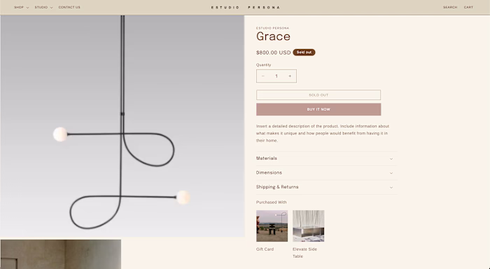 Luxury Furniture Shopify Case Study