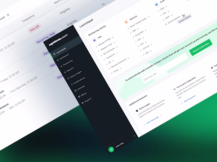 Product design for a SaaS web tool