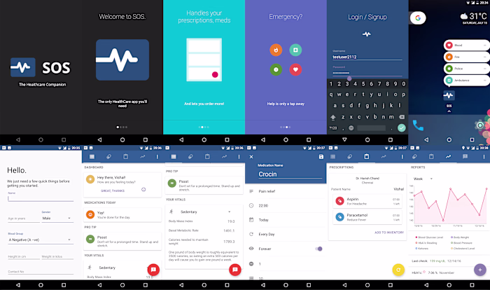 SOS - The Healthcare Companion