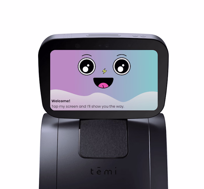 Temi: interactive wayfinding robot with speech recognition