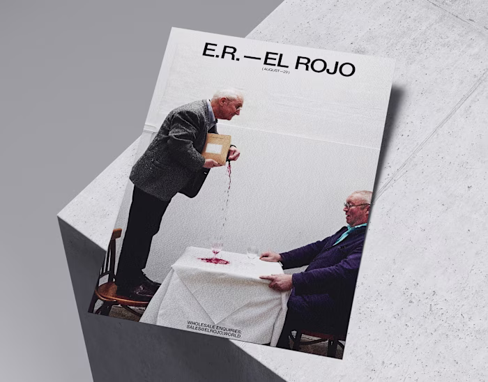 El rojo — web & visual identity