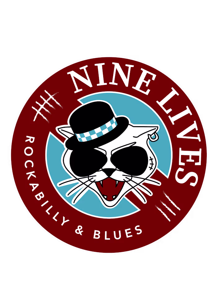 Logo Design for Nine Lives Music Band