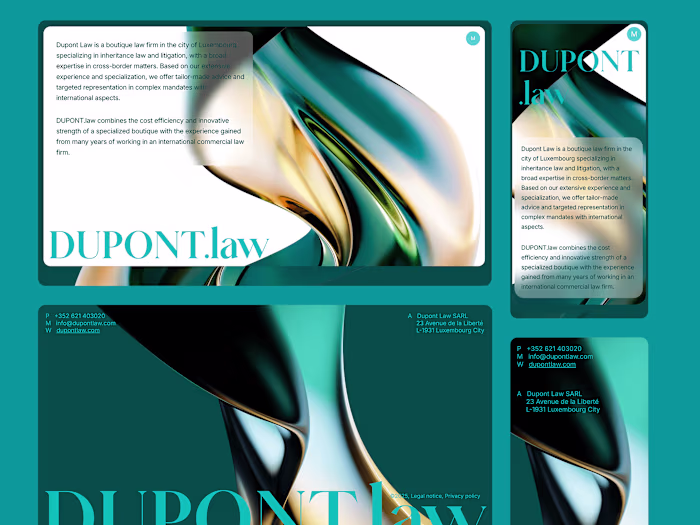 Dupont Law • Corporate Landing Page