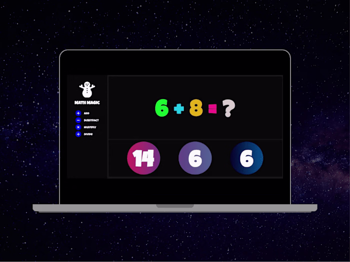 Math Magic: Fun-Filled Arithmetic Learning Game for Kids