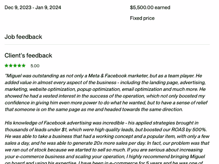 Facebook Ads for Shopify Store